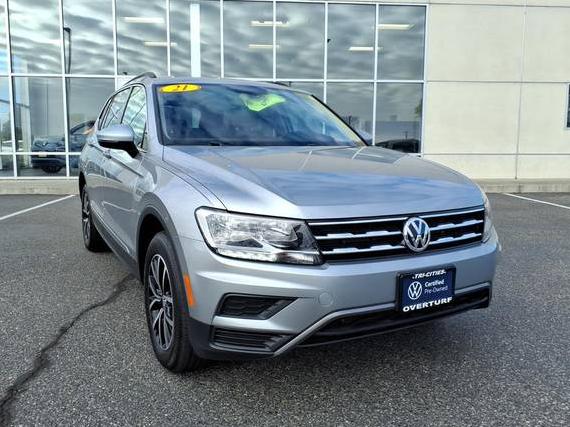 VOLKSWAGEN TIGUAN 4MOTION 2021 3VV2B7AX8MM093118 image